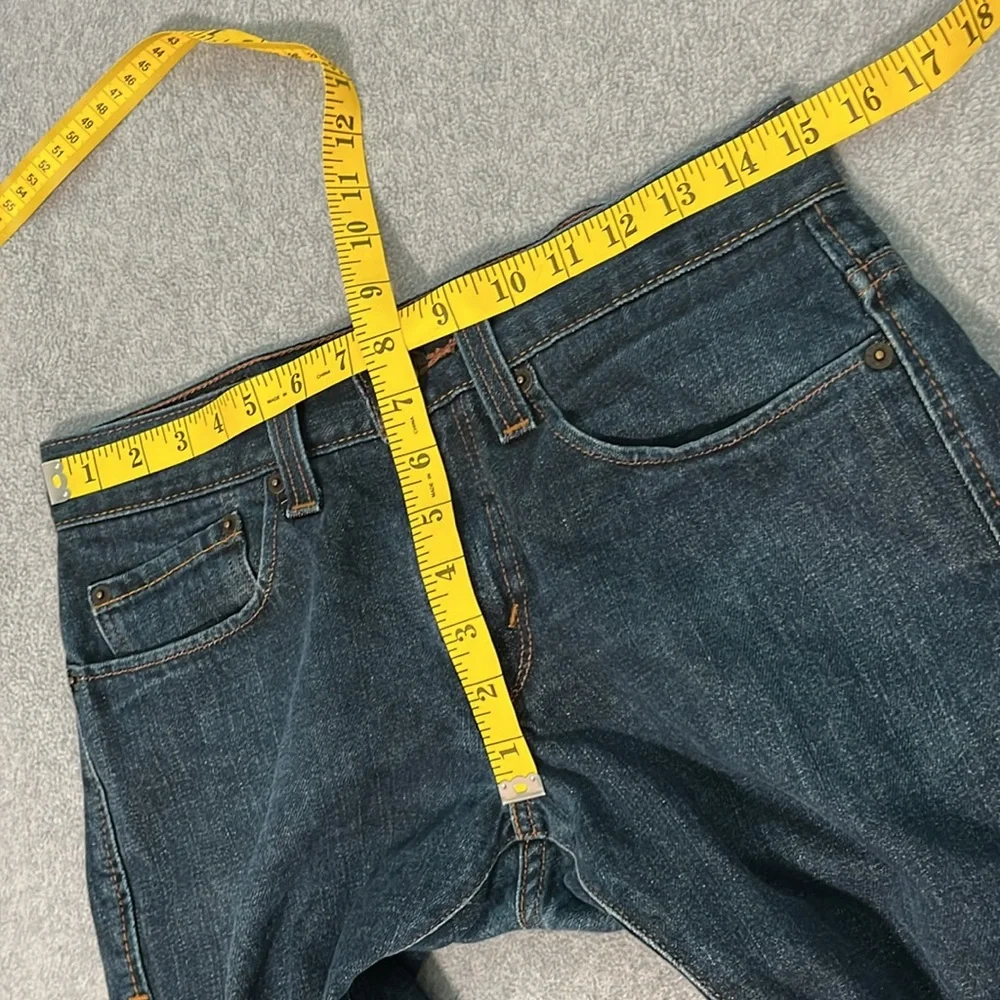 Levis Mens 511 Skinny Denim Cutoff Cuffed Shorts Size 31 Summer Casual Prepp
